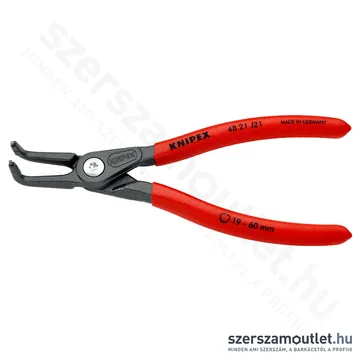 KNIPEX Seeger (zéger) fogó hajlított belső 165mm (48 21 J21)