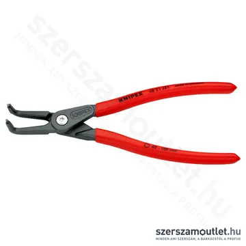 KNIPEX Seeger (zéger) fogó hajlított belső 210mm (48 21 J31)