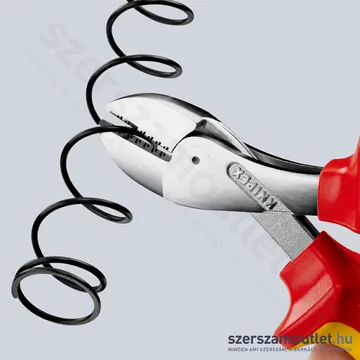 KNIPEX X-CUT SZIGETELT Erő és oldalcsípő fogó 160mm (73 06 160)
