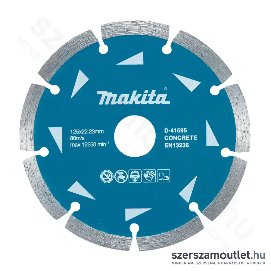 MAKITA Gyémánttárcsa 125mm szegmentált (D-41595)