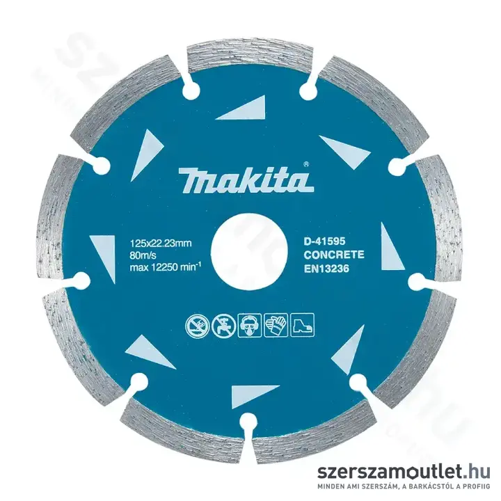 MAKITA Gyémánttárcsa 125mm szegmentált (D-41595)