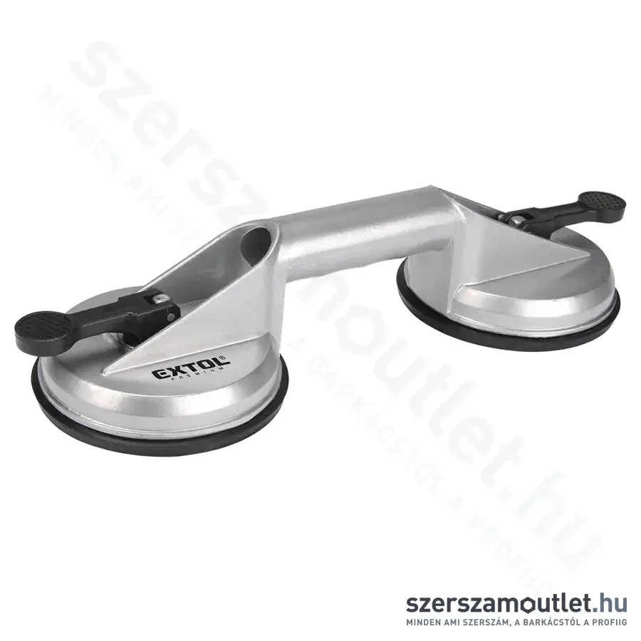 EXTOL Vákumos üvegemelő, dupla (118mm/100kg)