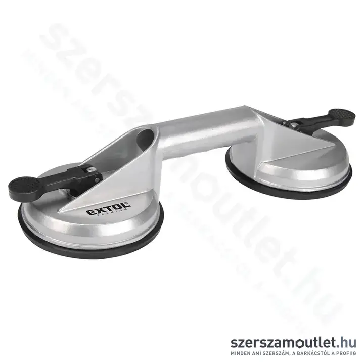 EXTOL Vákumos üvegemelő, dupla (118mm/100kg)