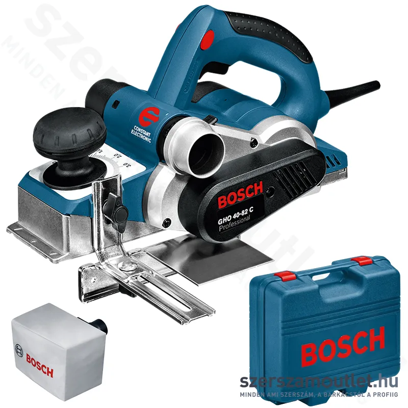 BOSCH GHO 40-82 C Gyalu kofferben (850W/82mm) (060159A760)