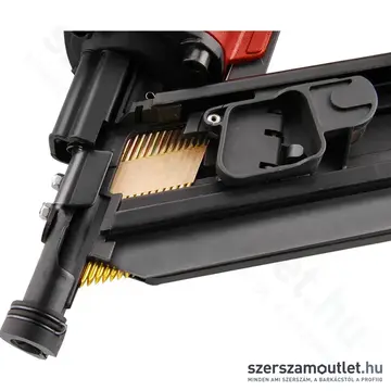 EXTOL Pneumatikus szegbelövő, szalagtáras szegekhez (50-90mm)
