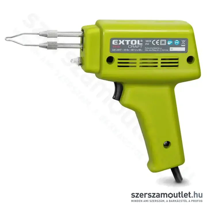 EXTOL Forrasztópisztoly 100W