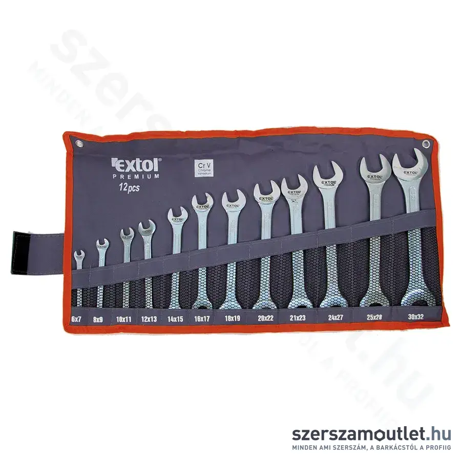 EXTOL Villáskulcs készlet 12 részes (6-32mm)