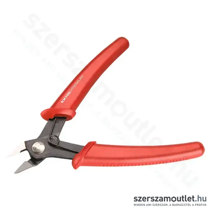 EXTOL Műszerész oldalcsípő fogó, mini 130mm