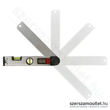 EXTOL Vízmérték, digitális szögmérővel 305mm (0-225fok)