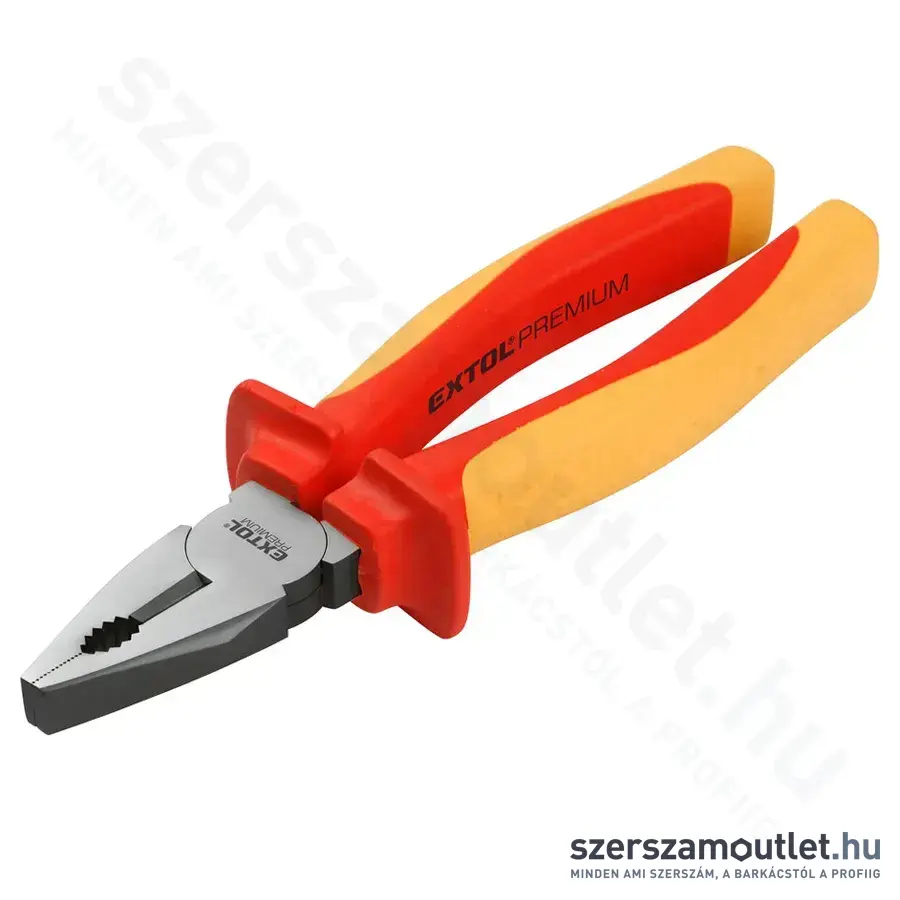 EXTOL Szigetelt kombinált fogó 160mm (1000V)