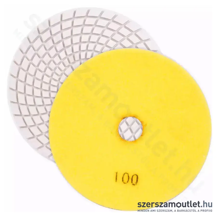 DEDRA Gyémántszemcsés polírozó és csiszolókorong 125mm G100