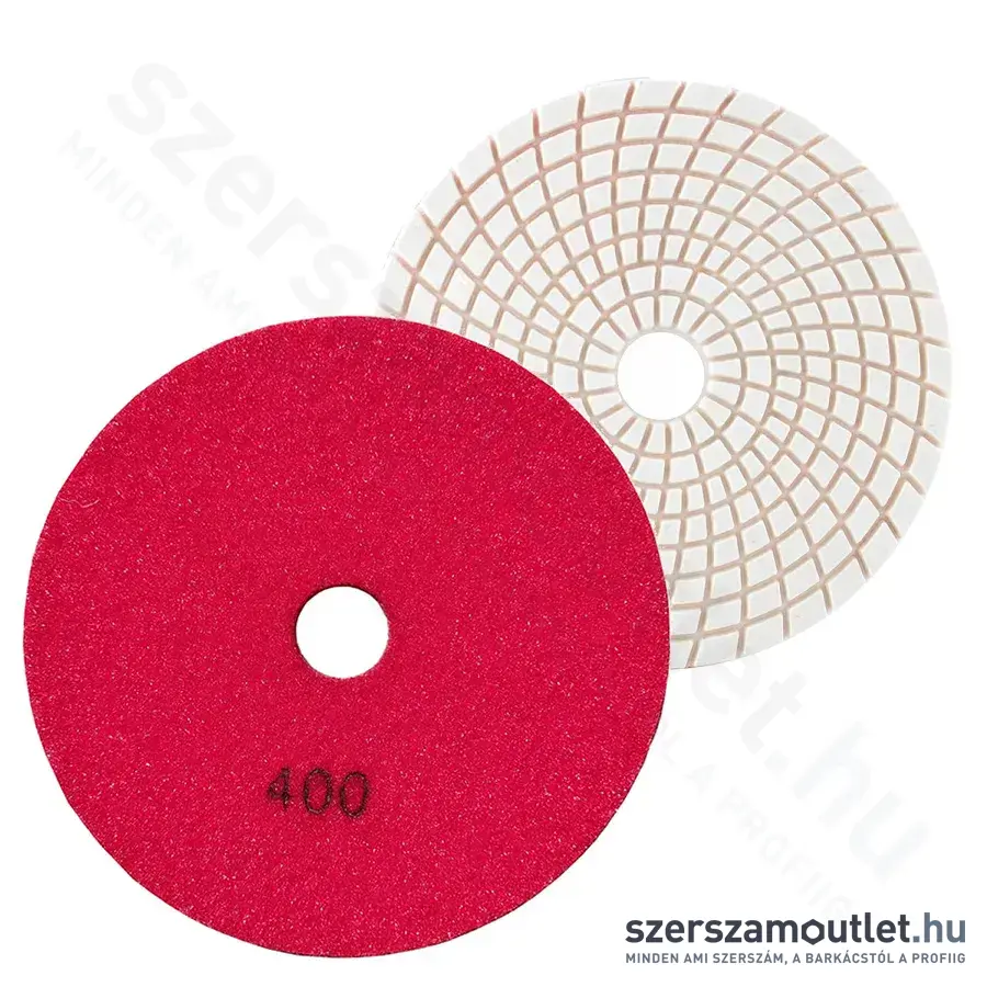DEDRA Gyémántszemcsés polírozó és csiszolókorong 125mm G400