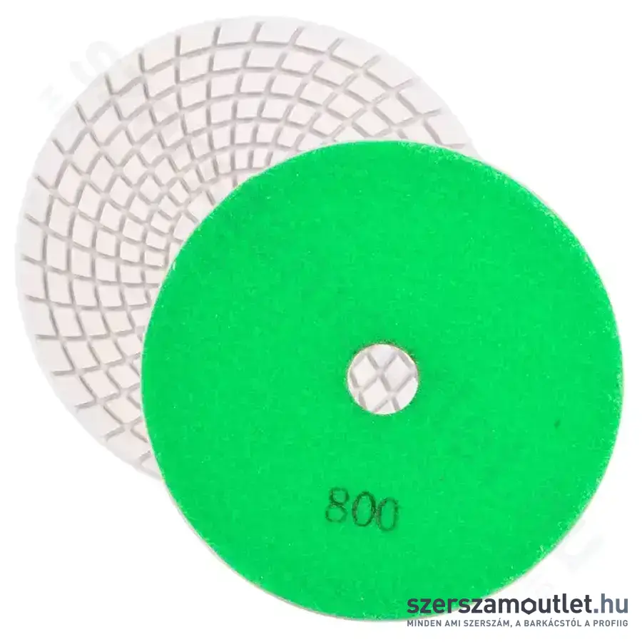 DEDRA Gyémántszemcsés polírozó és csiszolókorong 125mm G800