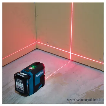 MAKITA SK105DZ Akkus Vörös keresztvonalas lézer CXT Li-ion 12V Max (Akku és töltő nélkül!)