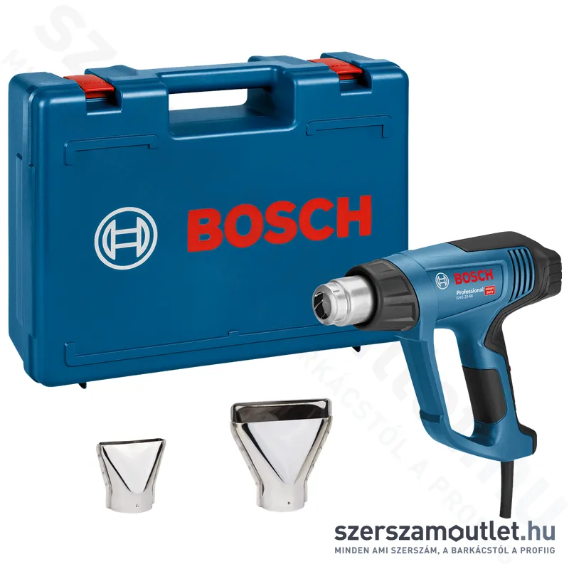 BOSCH GHG 23-66 Hőlégfúvó kofferben (2300W/650°C) (06012A6300)