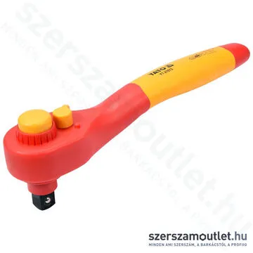 YATO Szigetelt racsnis hajtókar, hajlított 1/2"x250mm 1000V (YT-21072)
