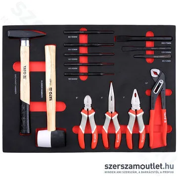YATO Szerszámkocsi szerszámokkal 211 részes (YT-55290)