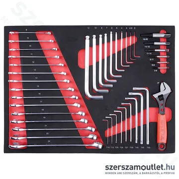 YATO Szerszámkocsi szerszámokkal 211 részes (YT-55290)