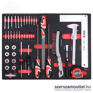 YATO Szerszámkocsi szerszámokkal 211 részes (YT-55290)