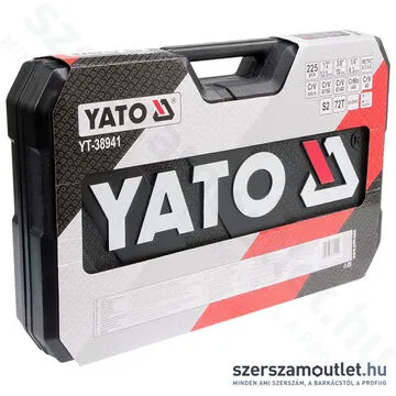 YATO Szerszám és dugókulcs készlet 225 részes (1/2