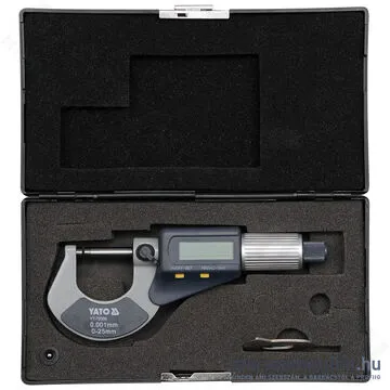 YATO Mikrométer digitális kijelzővel 0-25mm (YT-72305)