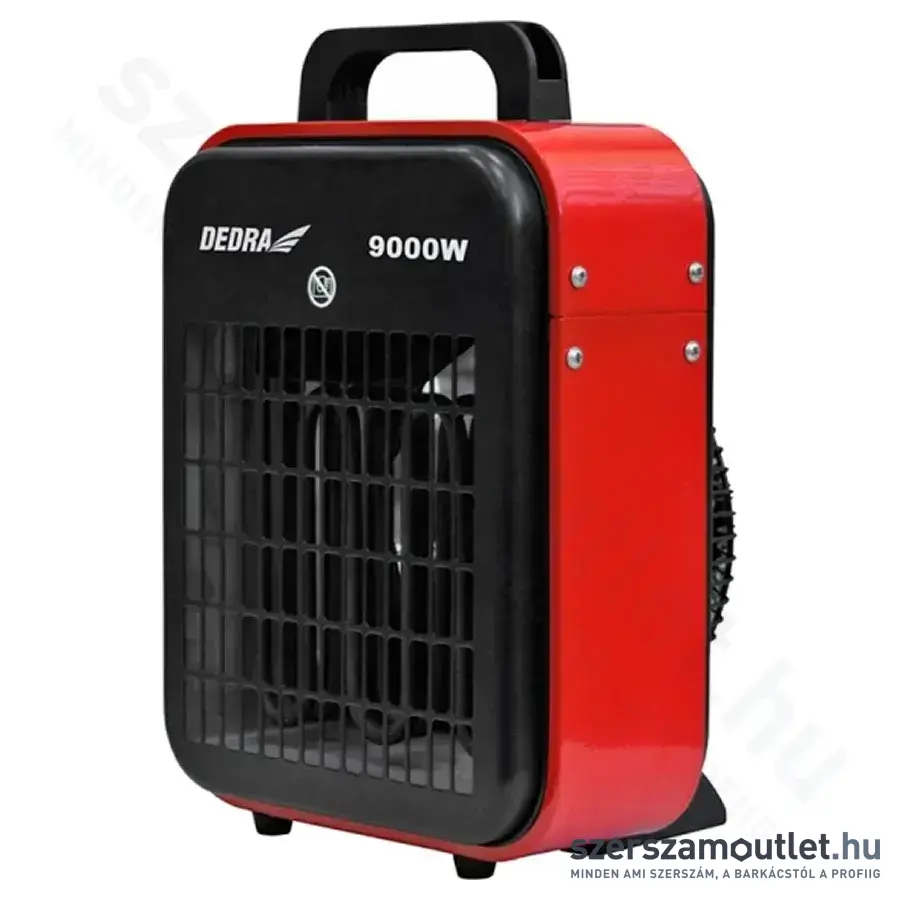 DEDRA Elektromos hőlégfúvó (400V/9000W)