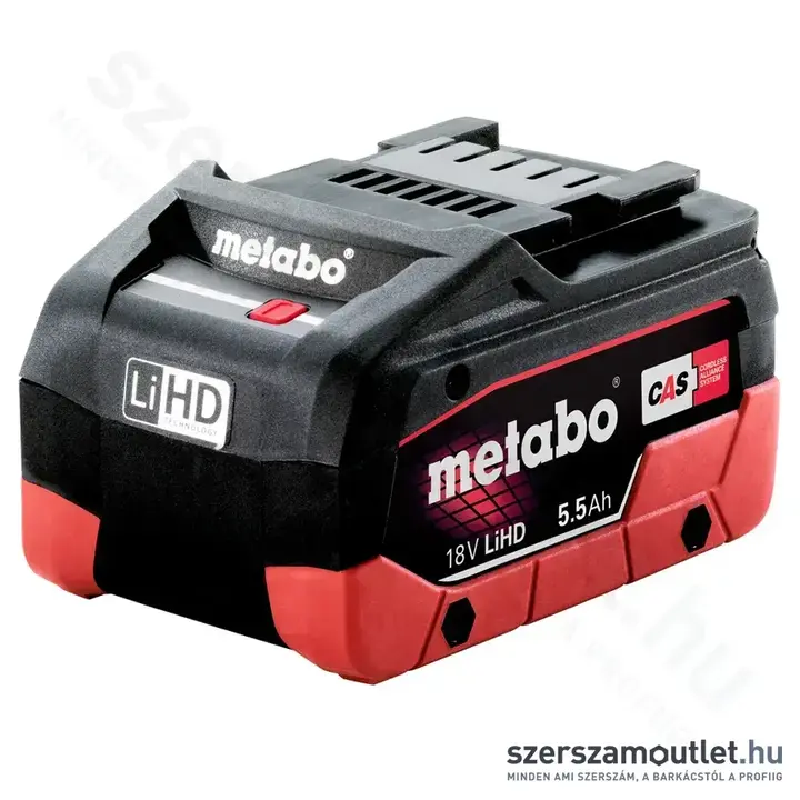 METABO LiHD akkuegység (18V/5,5Ah) (eredeti)