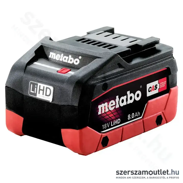 METABO LiHD akkuegység (18V/8,0Ah) (eredeti)