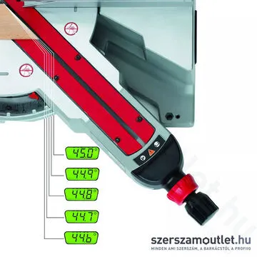 MILWAUKEE MS 304 DB Gérvágó, kétoldalra dönthető (1800W/305mm) (4933471052)