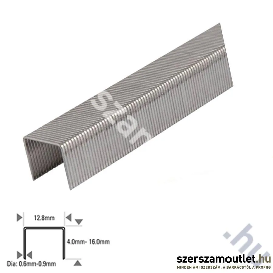 BOSTITCH 80 tűzőgépkapocs 6mm galvanizált 10000db