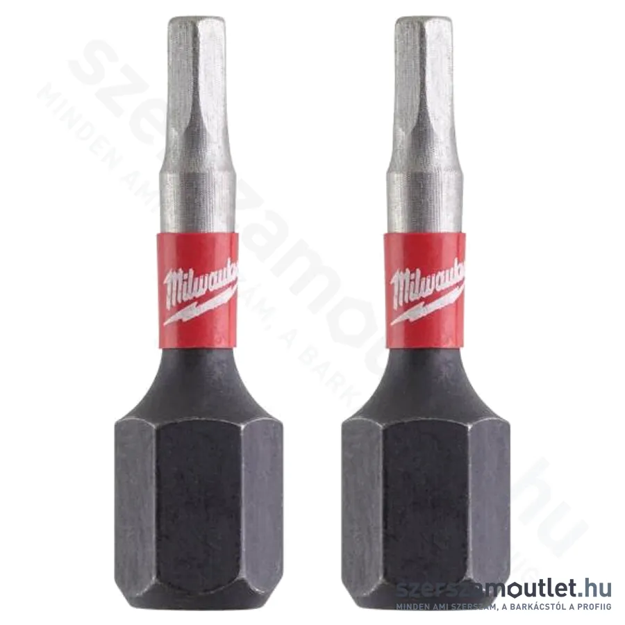 MILWAUKEE SHOCKWAVE Hex bithegy 2,5x25mm (2db)