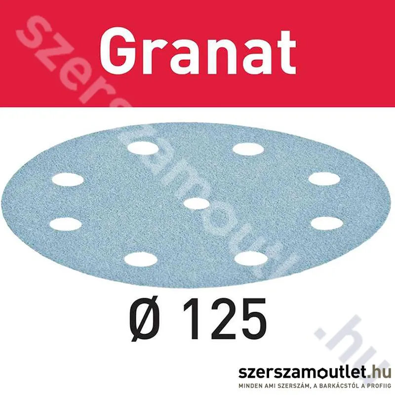 FESTOOL csiszolópapír STF D125/8 P400 GR (1db)