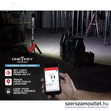 MILWAUKEE M18 ONERSAL-0 Akkus állványos térmegvilágító LED lámpa (18V) (Akku és töltő nélkül!)