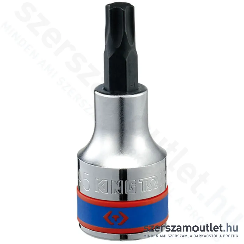 KINGTONY Torx bitfej-dugókulcs 1/2" T40x80mm