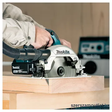 MAKITA DHS661ZU Akkus szénkefementes körfűrész (18V/165mm) (Akku és töltő nélkül!)(Bulk)