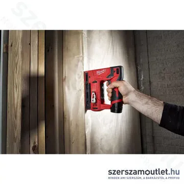 MILWAUKEE M12 BST-0 Akkus kapcsozó (12V) (Akku és töltő nélkül!)