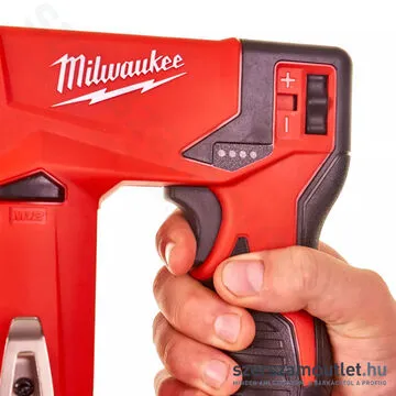MILWAUKEE M12 BST-0 Akkus kapcsozó (12V) (Akku és töltő nélkül!)