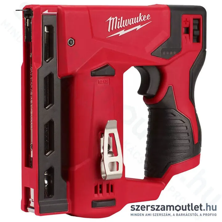MILWAUKEE M12 BST-0 Akkus kapcsozó (12V) (Akku és töltő nélkül!)