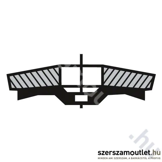 BOSCH Expert for Metal X551 Zirkon legyezőtárcsa 115mm/P60