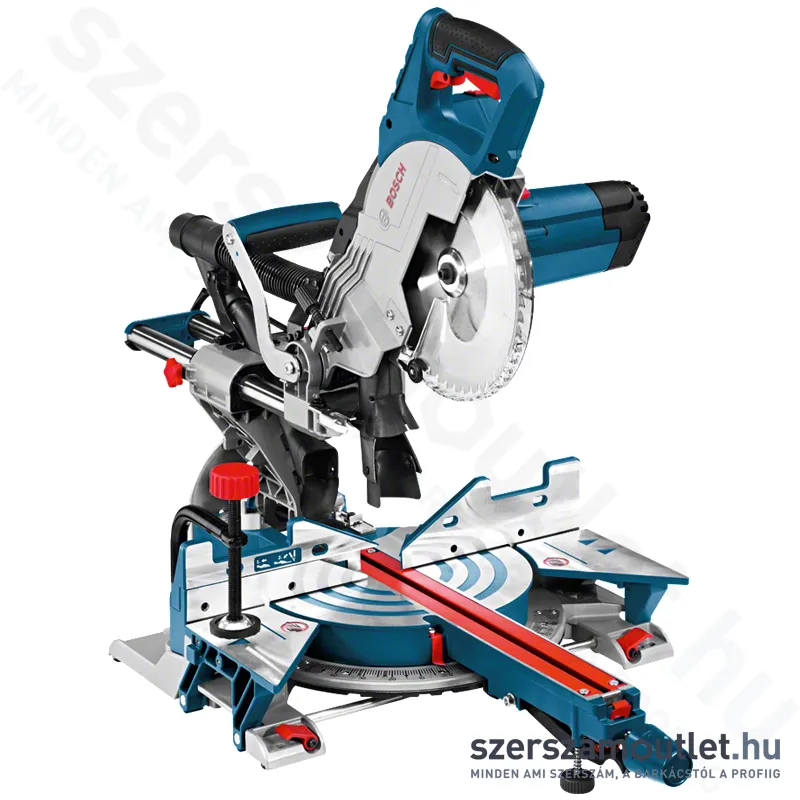 BOSCH GCM 8 SJL Gérvágó, csúszósínes (1600W/216mm) (0601B19100)