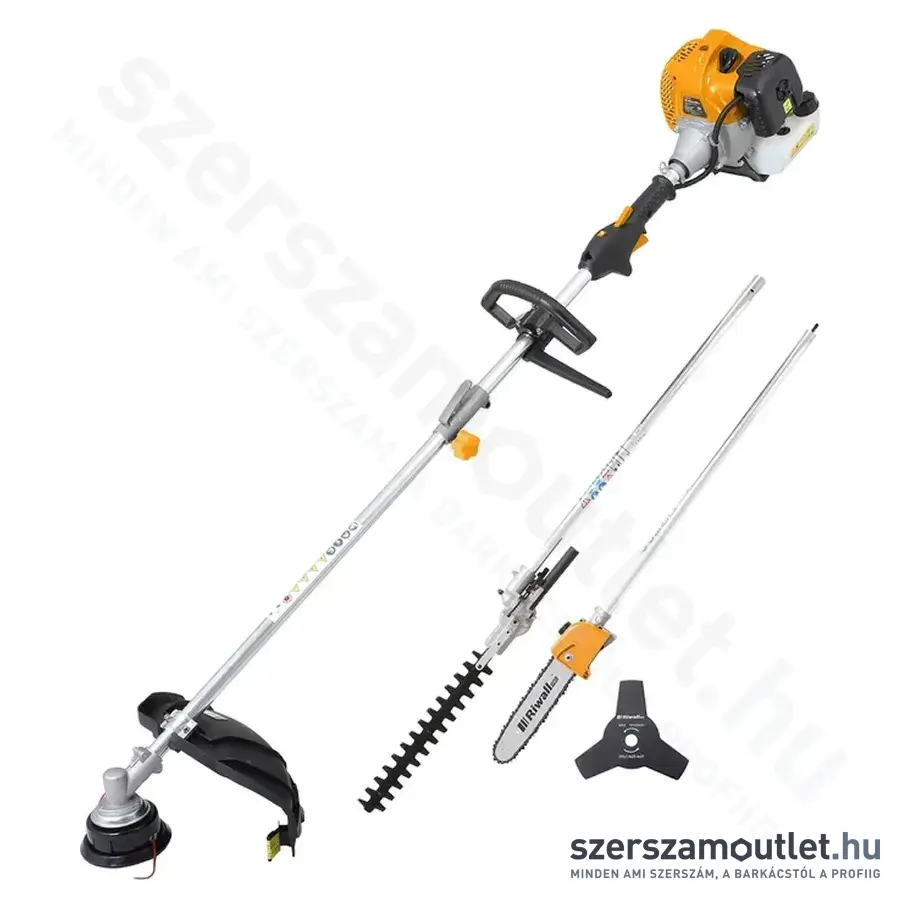 RIWALL RPMT 520 Benzines fűkasza, 42cm, 1200W/2LE