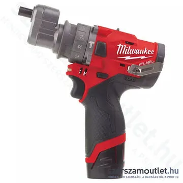 MILWAUKEE M12 FPDXKIT-202X Akkus szénkefementes ütvefúró-csavarozó HD kofferben (2x2,0Ah/12V)