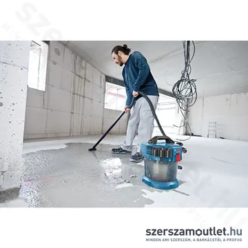 BOSCH GAS 18V-10 L Akkus porszívó görgőkkel (18V) (Akku és töltő nélkül!) (06019C6302)