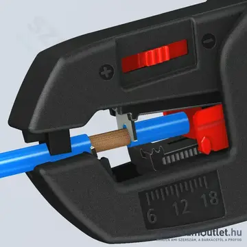 KNIPEX kábelcsupaszító fogó automatikus 180mm (12 62 180 SB)