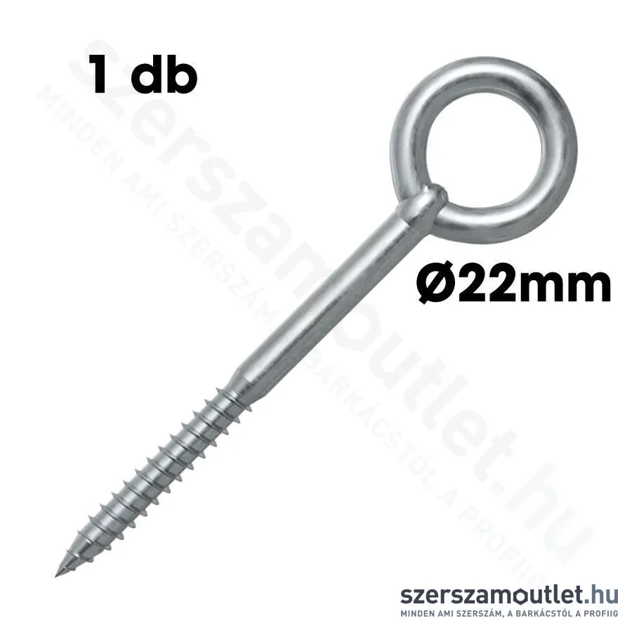 FISCHER GS Szemes facsavar 8x120mm | Ø22mm [1db] (80920)