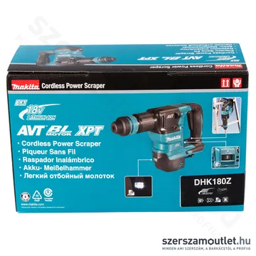 MAKITA DHK180Z Akkus vésőkalapács (18V) (Akku és töltő nélkül!)