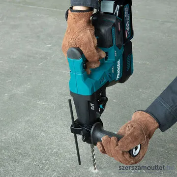 MAKITA HR001GM204 Akkus szénkefementes fúró-vésőkalapács SDS-Plus, MAKPAC kofferben (2x4,0Ah/40V)