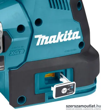 MAKITA HR001GM204 Akkus szénkefementes fúró-vésőkalapács SDS-Plus, MAKPAC kofferben (2x4,0Ah/40V)