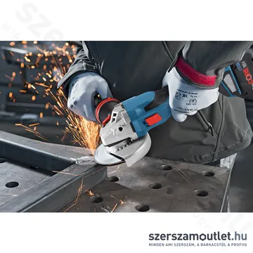 BOSCH GWS 18V-15 C Akkus sarokcsiszoló L-Boxxban (18V/125mm) (Akku és töltő nélkül!) (06019H6000)