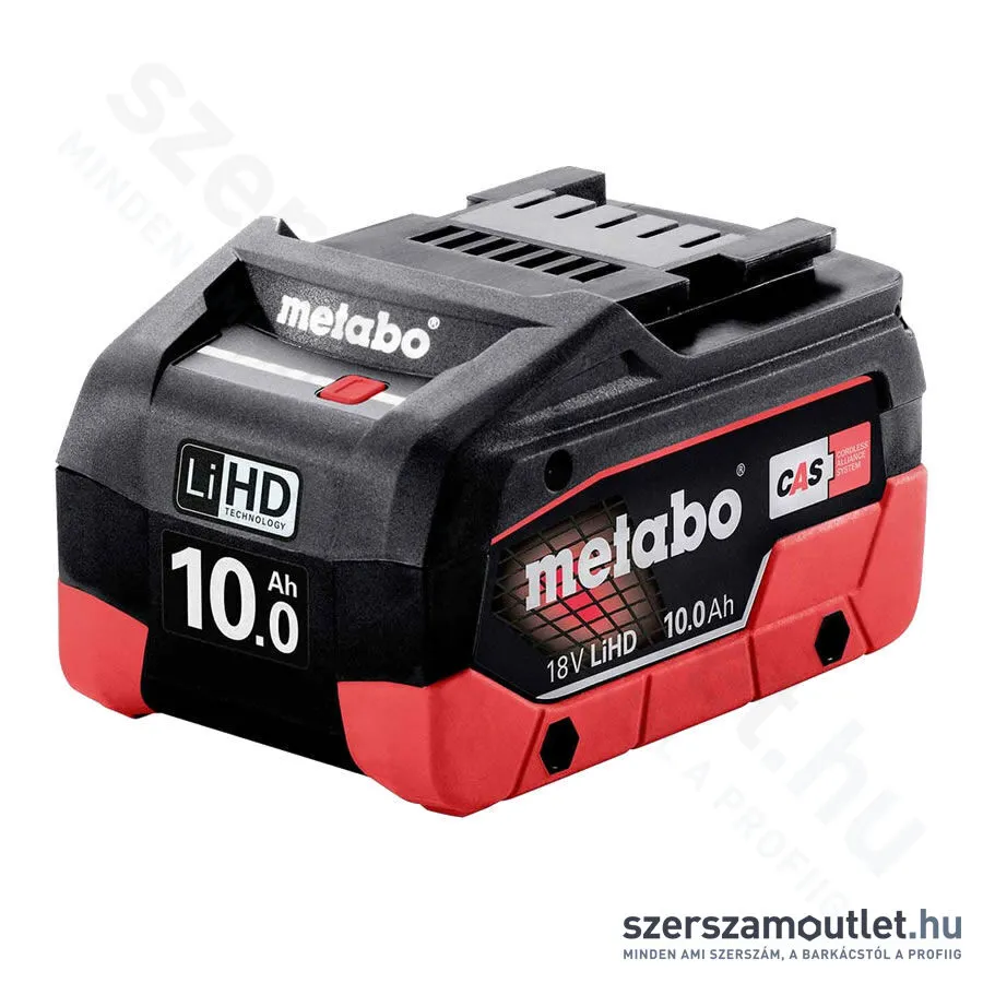 METABO LiHD akkuegység (18V/10,0Ah) (eredeti)